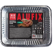 ALUFIX Grill tálca 3db-os 22,5x17cm (861)