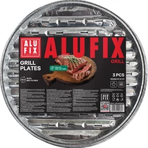 ALUFIX Grill tálca 3db-os KÖRALAKÚ 34cm (878)