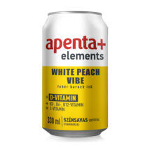 APENTA+ Elements ital 330ml WHITE PEACH VIBE Fehér Barack ízű (sárga)