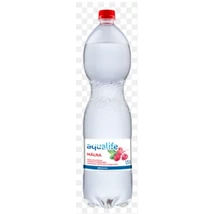 AQUALIFE DRS! Ízvíz  1,5l SZÉNSAVAS MÁLNA
