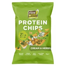 RICE UP PROTEIN Chips 60g HAGYMÁS FŰSZERES ÍZESÍTÉS