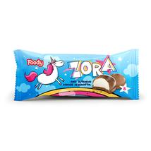 ZORA Édes sütemény pillecukorral 100g KAKAÓS-CSOKIS BEVONATTAL