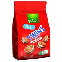 GULLON MINI TWINS CSOKIS KEKSZ 100g (piros)