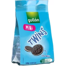 GULLON MINI TWINS TEJKRÉM KEKSZ 100g (kék)