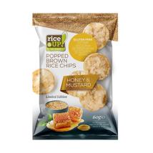 RICE UP Chips 60g MÉZES-MUSTÁROS ÍZŰ