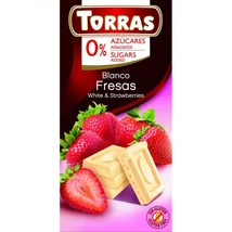 TORRAS fehércsoki 75g HOZZÁADOTT CUKOR NÉLKÜL EPRES