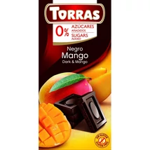 TORRAS étcsoki 75g HOZZÁADOTT CUKOR NÉLKÜL MANGÓS