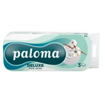PALOMA Eü.papír 10tek. 3rétegű 144lap DELUXE PUREWHITE