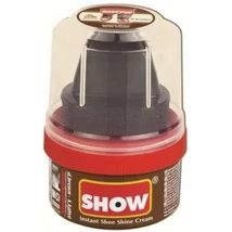 Show Cipőápoló krém 50ml SZIVACSOS SÖTÉTBARNA