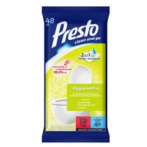 Presto Törlőkendő 48db HYGIENEPRO ANTIBAKTERIÁLIS (902)