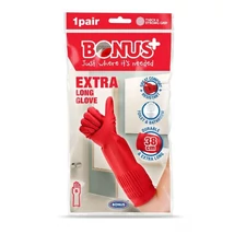 BONUS Gumikesztyű Extra hosszú S ( B043 )