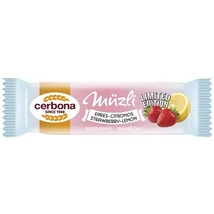 CERBONA Müzliszelet 20g LIMITÁLT EPRES-CITROMOS HOZZÁDOTT CUK.NÉLK.