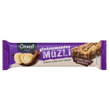 CORNEXI Müzliszelet 25g CSOKOLÁDÉS-BANÁNOS ÍZŰ, GLUTÉNM.