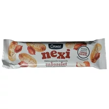 CORNEXI Nexi zabszelet 45g FÖLDIMOGYORÓS KAKAÓS BEVONÓ TALPPAL ÉDESÍTŐSZERREL (0001)