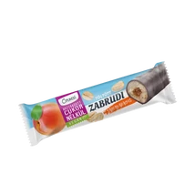 CORNEXI Zabrudi VEGÁN 30g SÁRGABARACKOS TÖLTELÉKKEL KAKAÓS BEVONATTAL ÉDESÍTŐSZERREL (0007)