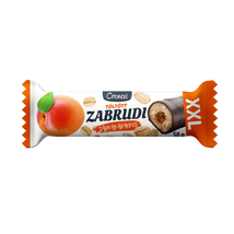 CORNEXI Zabrudi 50g XXL SÁRGABARACKOS TÖLTELÉKKEL KAKAÓS BEVONATTAL