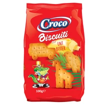 CROCO Keksz 100g VAJJAL FIGURÁS