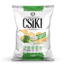 CSÍKI Chips 60g SOUR CREAM & ONION- HAGYMÁS TEJFÖLÖS
