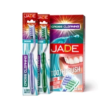 JADE Fogkefe Cross Cleaning Soft