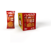 GUSTO Pufuleti XXL 300g Kukoricapehely Extrudált PIZZÁS KARIKA (489/540)