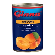GIANA Befőtt Sárgabarack 425ml/410g