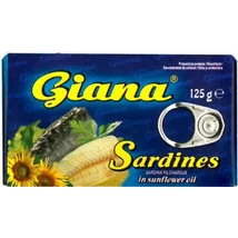 GIANA Szardínia 125g OLAJBAN