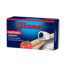 GIANA Szardínia 125g PARADICSOMSZÓSZBAN