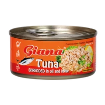 GIANA Tonhal Aprított 170g OLAJBAN ÉS SÓS LÉBEN