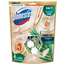 DOMESTOS Aroma Lux Wc frissítő blokk 4x55g WHITE ROSE&TEA TREE OIL