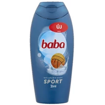 BABA Tusfürdő&sampon 400ml FÉRFI SPORT 2in1