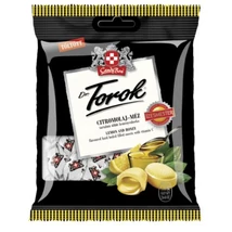 HÁZISWEETS DR. TOROK Töltött keménycukor 75g CITROMOLAJ