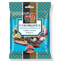 HÁZISWEETS Cukorkavics 70g CUKORMÁZAS FÖLDIMOGYORÓ