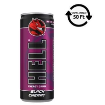 HELL DRS! Energiaital 250ml BLACK CHERRY