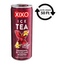 Xixo DRS! Ice tea 250ml CSERESZNYE- ÉS VANÍLIAÍZŰ