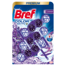 BREF Color Aktiv Wc frissítő 3x50g PURPLE LEVENDULA