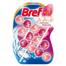 BREF Deluxe Wc frissítő 3x50g MAGNOLIA (ROSE)