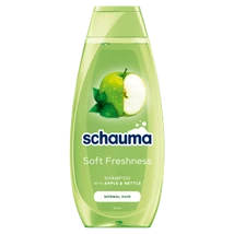 Schauma Sampon 400ml CLEAN&FRESH ZÖLDALMÁVAL CSALÁNNAL