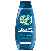 Schauma Sampon 400ml FÉRFI HIDRATÁLÓ TENGERI ÁSVÁNYOKKAL ALOE VERÁVAL