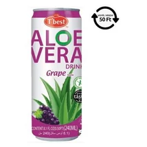 TBEST ALOE Vera DRS! Gyümölcsital 240ml ROSTOS SZŐLŐ ÍZŰ 