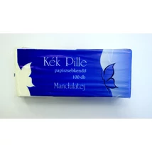 KÉK PILLE Papírzsebkendő 3rétegű 100db MANDULATEJ