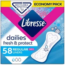 LIBRESSE Tisztasági betét 58db-os NORMAL DEO FRESH 10819 (756)