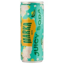 MÁRKA Juicy Soda DRS! Üditő 250ml SZÉNSAVAS BODZA