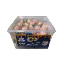 TOY JOY 3D Gumicukor 18g "SZEM" GYÜMÖLCS ÍZŰ TÖLTÖTT GOLYÓ