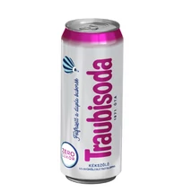 TRAUBISODA DRS! Üdítő 330ml SZÉNSAVAS KÉKSZŐLŐ ZERO