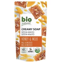 Bio Naturell Foly.krémszappan 460ml UT. MÉZ ÉS TEJ