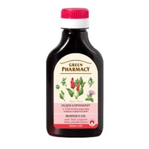 GREEN Pharmacy Hajolaj 100ml HAJNÖVEKEDÉS SERKENTŐ BOJTORJÁN PIROS PAPRIKA KIVONATTAL (072)