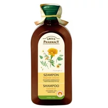 GREEN Pharmacy Sampon 350ml NORMÁL ZSÍROS HAJRA KÖRÖMVIRÁG KIVONATTAL (971)