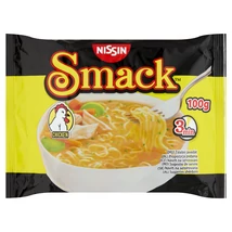 NISSIN SMACK Instant tésztaleves 100g CSIRKE  (Sárga-Zacskós)