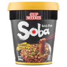 NISSIN SOBA CUP Sült tészta 90g CLASSIC (Sárga-Poharas)