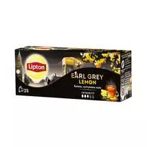 Lipton Fekete Tea filteres 25x2g EARL GREY LEMON
